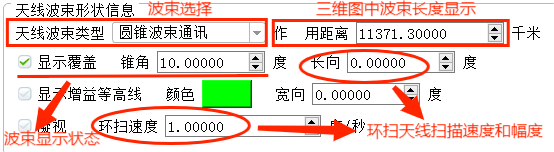 图25-7 波束设置