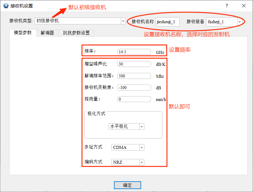 图27-4 接收机配置