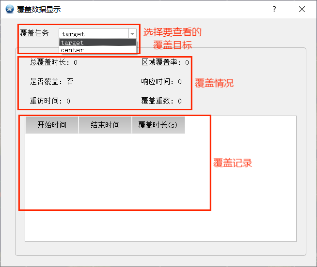 图36-8 星座覆盖效能窗口